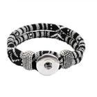 Pulseira De Cotton Preto E Branco