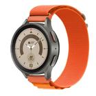 Pulseira de Nylon com Presilha para Galaxy Watch 4 e Watch 5 - Laranja