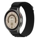 Pulseira de Nylon com Presilha Ridge Exclusiva para Galaxy Watch 4 Watch 5 - Preto