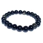 Pulseira De Obsidiana Dourada Natural Esfera 8 Mm