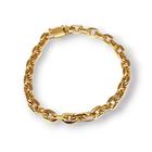 Pulseira de Ouro 18K Cadeado 20cm