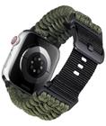 Pulseira de relógio BINLUN Braided Paracord Nylon para Apple Watch 42-49 mm