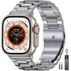 Pulseira de relógio EPULY compatível com aço inoxidável Apple 42/44 mm