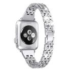 Pulseira de relógio Secbolt Bling Metal compatível com Apple 42 mm a 49 mm