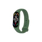 Pulseira de silicone colorida para Smartband Mi Band 7 Mi Band 6 Mi Band 5