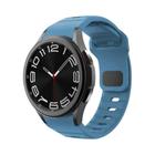 Pulseira De Silicone De 40 Mm 44 Mm Para Samsung Galaxy Watch 7 6 5 4 Classic 5Pro Pulseira