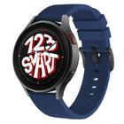 Pulseira de Silicone Fecho Preto para Galaxy Watch 5 Watch5 Pro 40mm 44mm 45mm