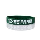 Pulseira De Silicone Infantil Texas Farm - Plmini002 - Verde Musgo