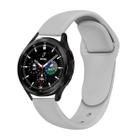 Pulseira de Silicone Lisa Sport para Galaxy Watch 4 Classic