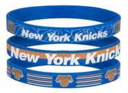 Pulseira de Silicone New York Knicks (Kit C/3 Unidades)