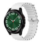 Pulseira De Silicone Ondulada Macia Para Watch6 Classic 47Mm