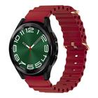 Pulseira De Silicone Ondulada Macia Para Watch6 Classic 47Mm