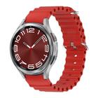 Pulseira De Silicone Ondulada Para Watch6 Classic 43 Sm-R955