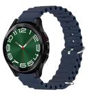 Pulseira De Silicone Ondulada Para Watch6 Classic 47 Sm-R965