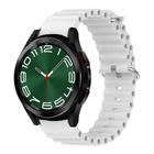 Pulseira De Silicone Ondulada Para Watch6 Classic 47 SM-R965