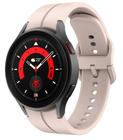 Pulseira de Silicone Ridge Exclusiva para Galaxy Watch 4 Watch4 e Watch 5 Watch5 - Rosa