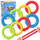 Pulseira Elástica Fidget Toy SMALL FISH - Pacote com 8 Unidades para Crianças
