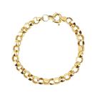 Pulseira Elos Portugueses 19Cm Em Ouro 18K