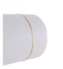 Pulseira Feminina Piastrine 16 Cm Ouro 18k 750 Pulso Fino