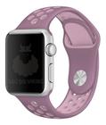 Pulseira Furos SM Violeta/Rosa Compatível Apple Watch 44mm