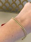 Pulseira Grumet - 4mm - 21cm - Ouro 18k