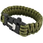 Pulseira Guepardo AF0401 - Paracord 550, Pederneira e Apito