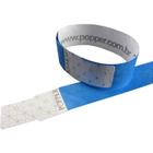 Pulseira Identificação Azul Fluor TYVEK PCT com 50