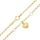 Pulseira Infantil Elo Português Ouro 18k 750 Com Ajuste