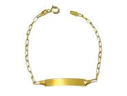 Pulseira Infantil Ouro 18K - 1.28