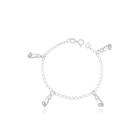 Pulseira Infantil Quatro Figas Prata 925