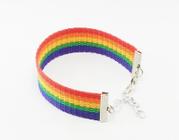 Pulseira LGBT em Nylon - G 24cm - Ref. PULSEIRAG/0119