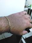 Pulseira Masculina 3 Em 1 Em Ouro 18k - 750 2 Gramas