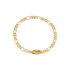 Pulseira Masculina Banhada Ouro 18k 5mm Modelo 3x1