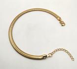 Pulseira Masculina Esterlina Banhada em Ouro 18K