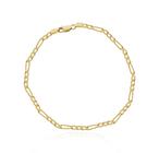 Pulseira Masculina Grumet 3x1 Em Ouro 18k