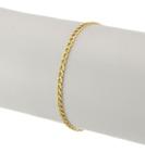 Pulseira Masculina Ouro 18k Grumet 2.7 21 Cm Certificado G