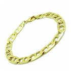 Pulseira Masculina Piastrine Banho Ouro 18k 1824