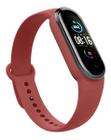 Pulseira Mi Band 5 e 6 Silicone Várias Cores