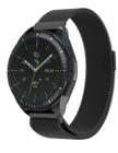Pulseira Milanese Para Galaxy Watch Bt 46mm, Gtr 47mm, Gear S3, Gear 2, Gear 2 neo cor Preto