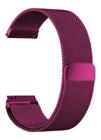 Pulseira Milanese Para Galaxy Watch Bt 46mm, Gtr 47mm, Gear S3, Gear 2, Gear 2 neo cor Roxo