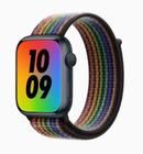 Pulseira Nylon Sport Loop Para Watch 38/40/41mm - Pride Preta 2022 / Jetech