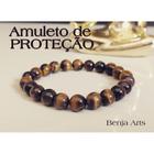 Pulseira Olho de Tigre - Amuleto de Proteção