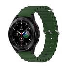 Pulseira Ondulada Com Fecho Para Galaxy Watch4 46Mm Sm-R895