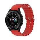 Pulseira Ondulada Com Fecho Para Galaxy Watch4 46Mm Sm-R895