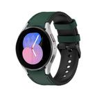 pulseira PU (poliuretano) com fecho preto para galaxy watch4 40mm/ 44mm