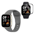 Pulseira Silicone Ajustável + Película Para Redmi Watch 3