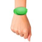 Pulseira Silicone para Biossegurança Pauher Clean Verde - unidade