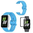 Pulseira Silicone Sport Para Galaxy Fit3 + Pelicula 3D