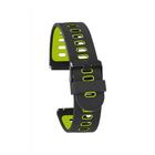 Pulseira Smart Silicone Preto e Verde