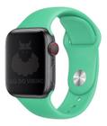 Pulseira Sport ML Hortelã Compatível Apple Watch 40mm